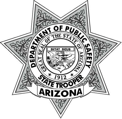 Arizona State Trooper Reflective Vinyl Decal Car Sticker Police Sheriff Deputy