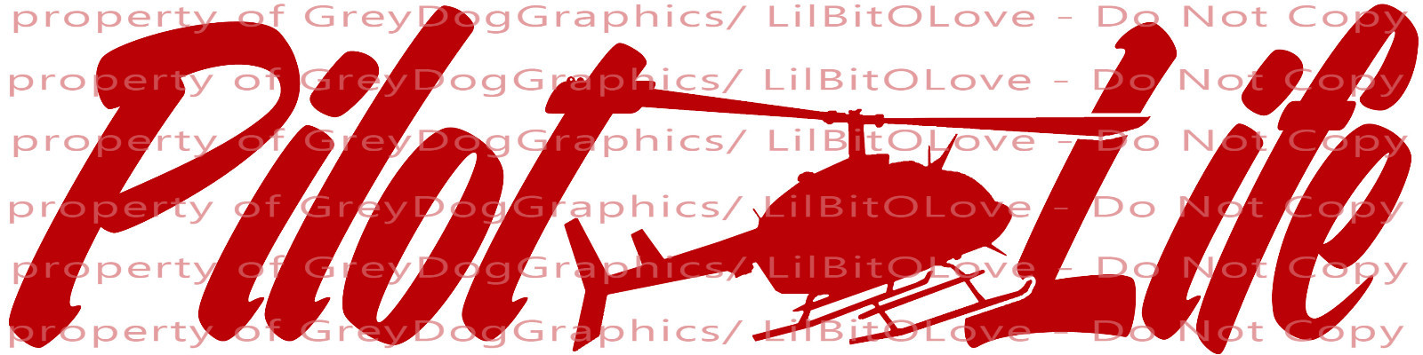 Pilot Life Vinyl Decal Helicopter Chopper Piloting Bird