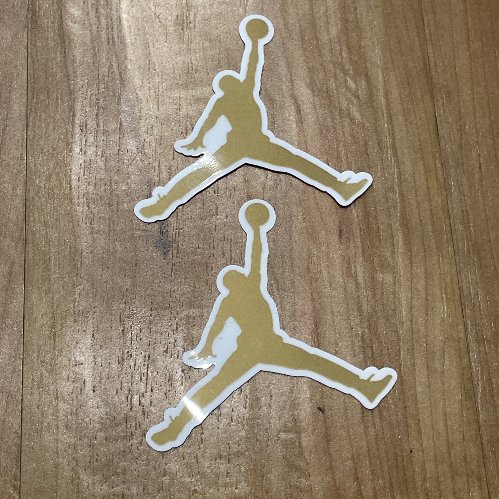Air Jordan Sticker Gold JUMPMAN Sticker 3.5” Official Nike Air Jordan Sticker