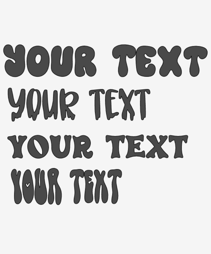 YOUR TEXT Vinyl Decal Sticker Car Window Bumper CUSTOM Personalized Lettering