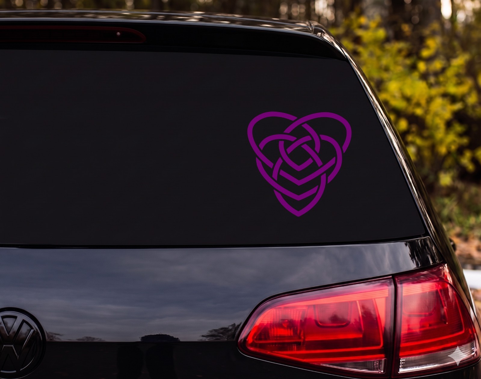Celtic Motherhood Knot Vinyl Decal Sticker Custom Wall Laptop | Mom Gift