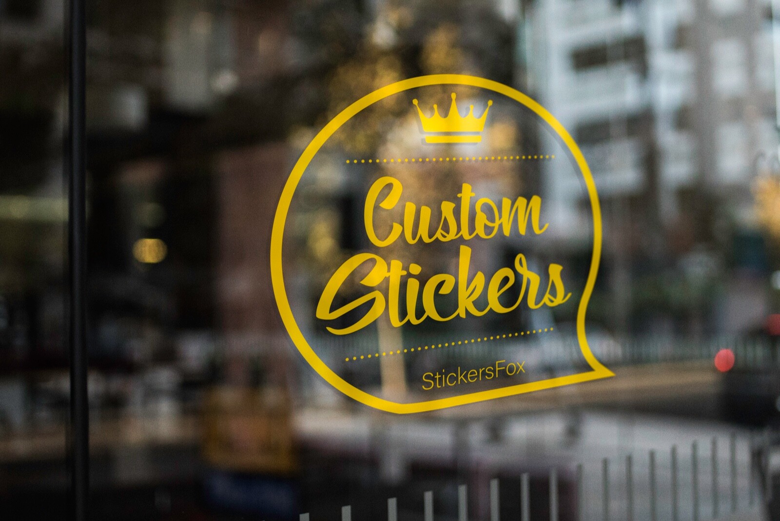 100 Custom clear stickers Custom clear decals Your graphic print on clear vinyl