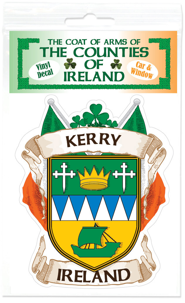 County Kerry Ireland Irish Decal Sticker