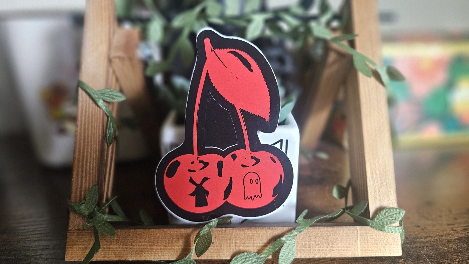 Lonely Ghost x Dutch Bros Sticker – October 2025 Cherry Design – Authentic NEW