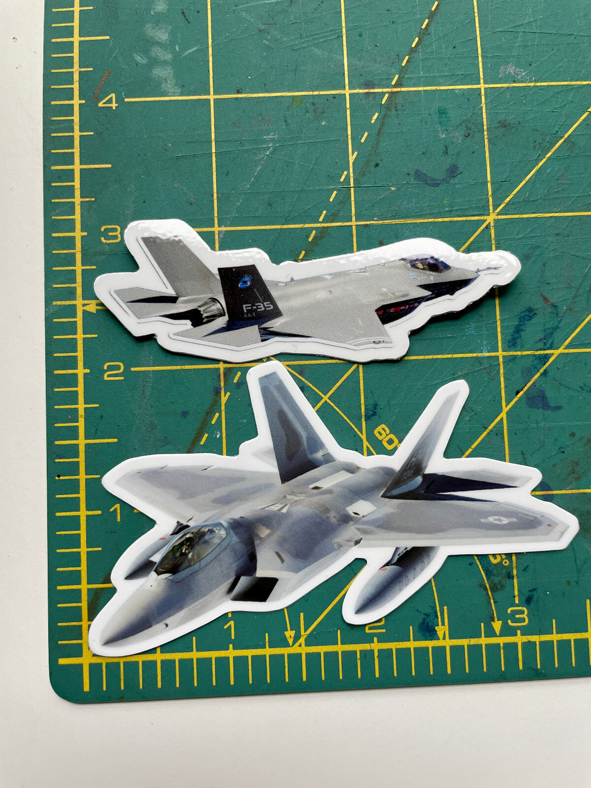 F22 Raptor Martin Military Air Force Premium Vinyl sticker 3.5 in Lockheed Jet