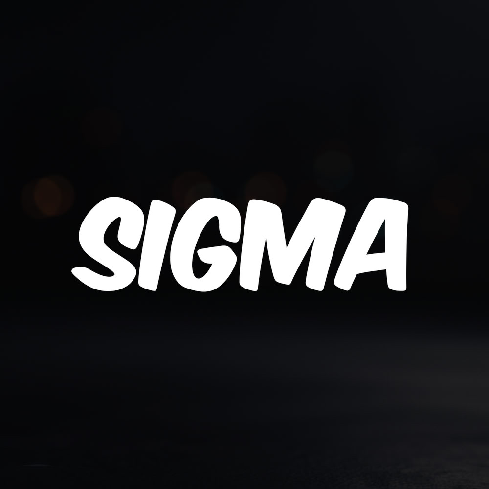 8in Vinyl Decal Sticker – "Sigma"