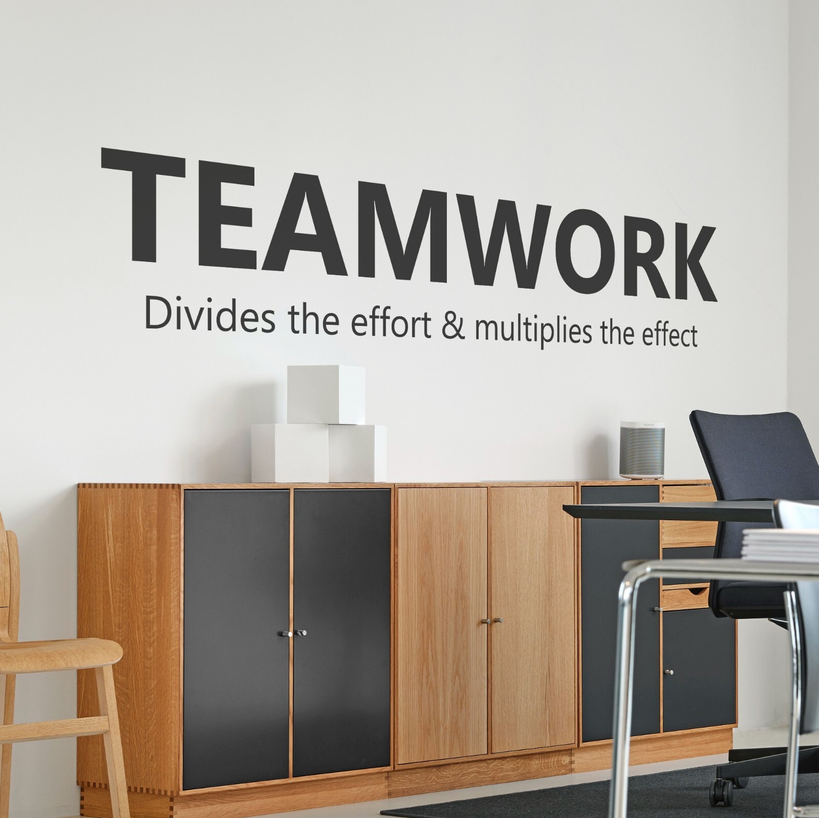 Teamwork Motivational and Inspirational Office Wall Decal Sticker Vinyl Quotes