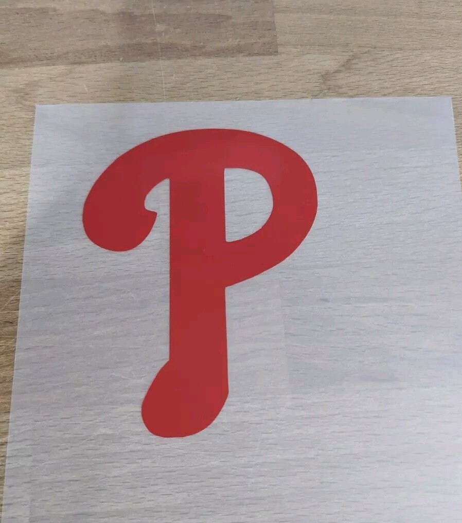 Philadelphia Phillies "P" vinyl decal