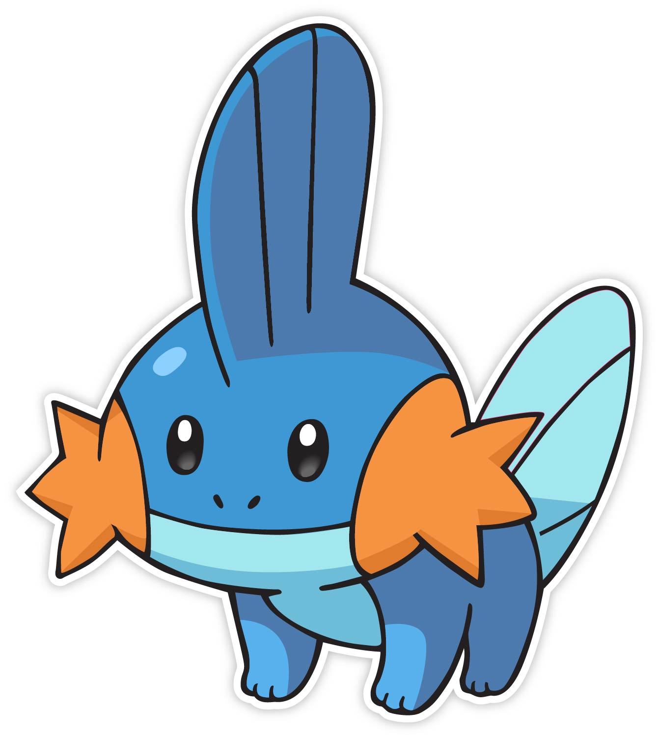 Pokemon Mudkip Vinyl Decal Sticker *SIZES* Wall Cartoon