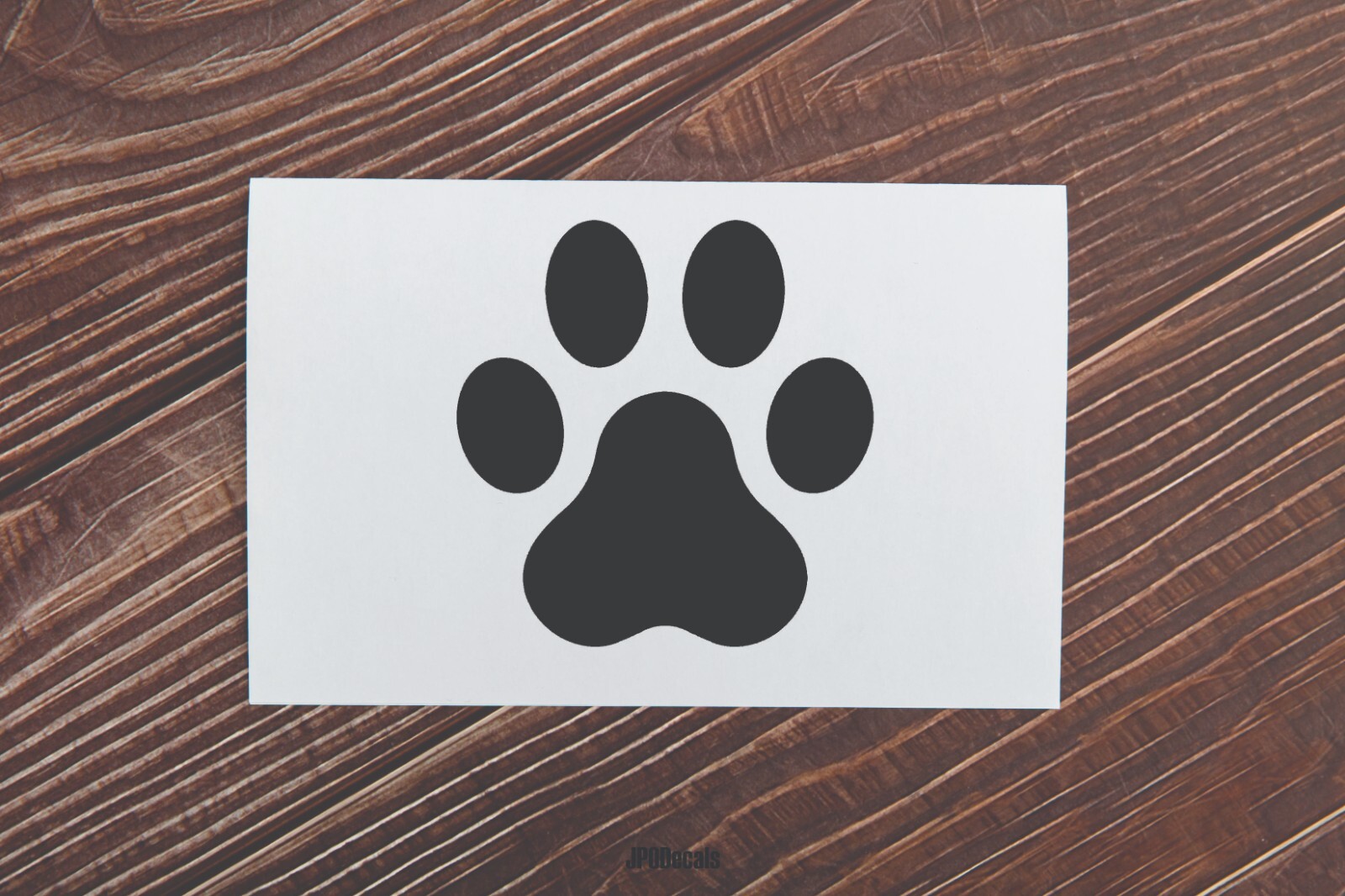 Vinyl Decal Paw Print Style #1 Transfer Sticker Premium Quality Outdoor Vinyl