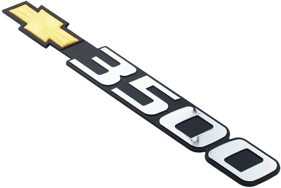 1Pc 01-07 Silverado 3500 Bowtie Emblem 3D Badge with 3M Adhesive Nameplate