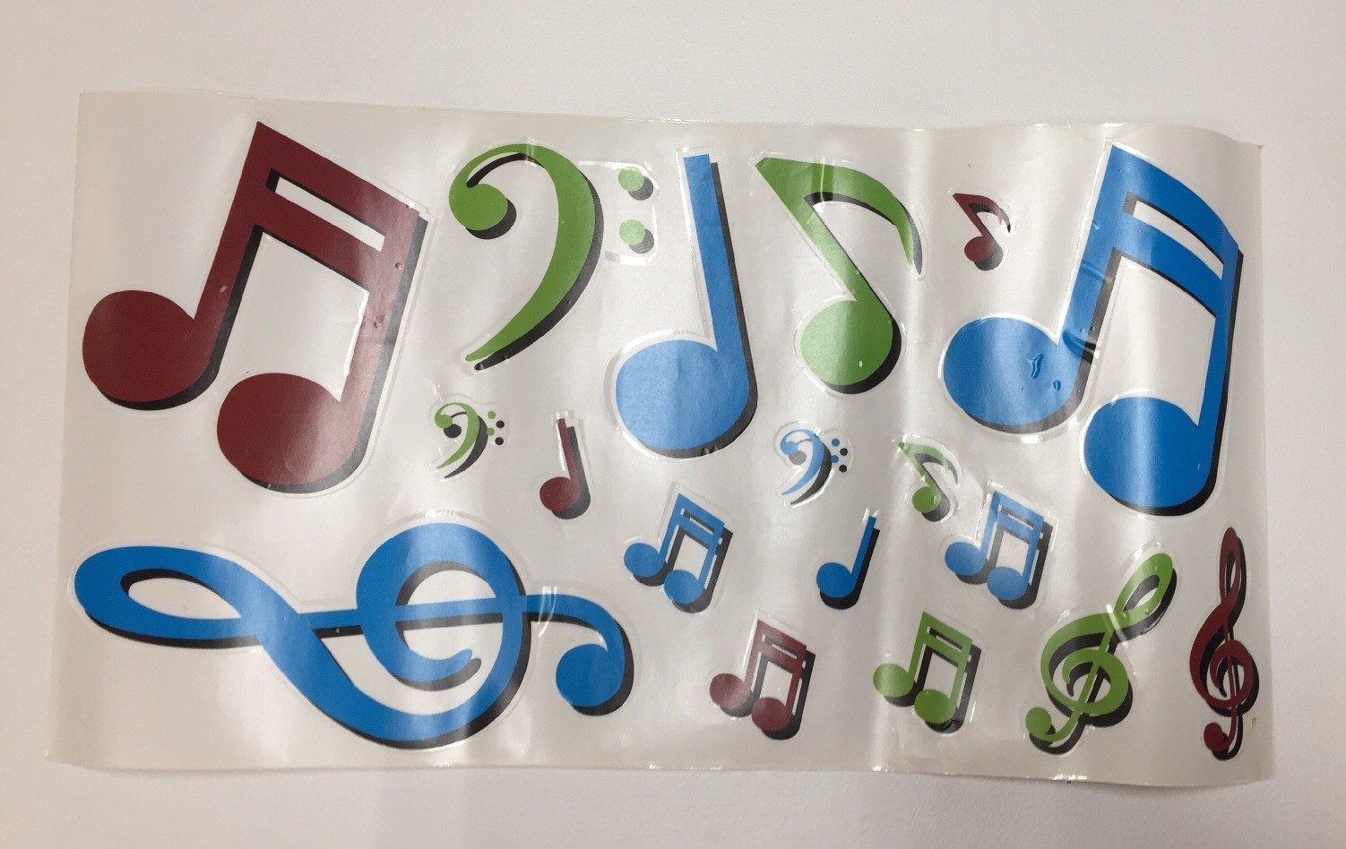 Pop Music Kit Wall Stickers Designer Wall Decor Accents Reusable Removable