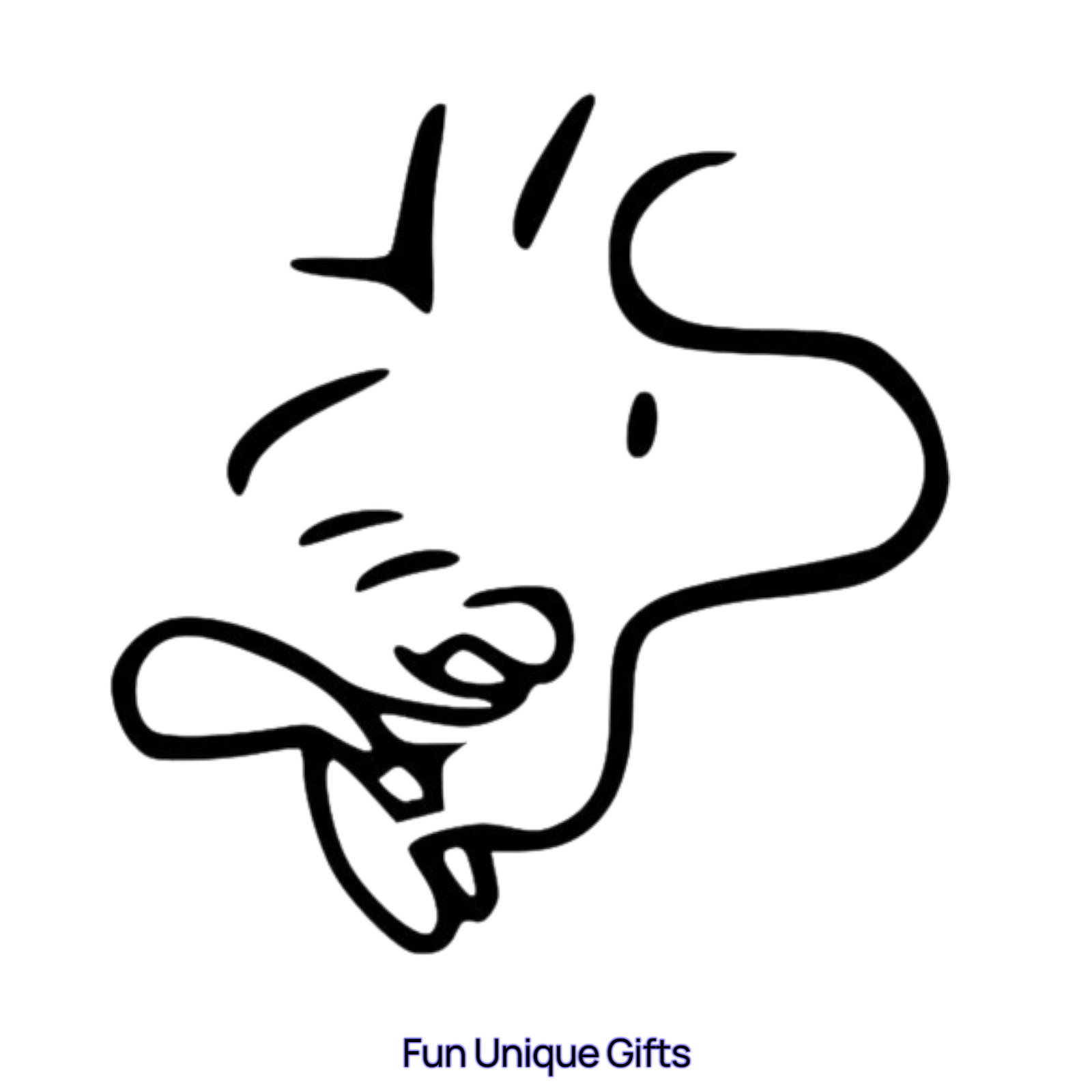 Woodstock Snoopy Vinyl Decal Sticker -Multiple Colors & Sizes- SHIPS FREE!