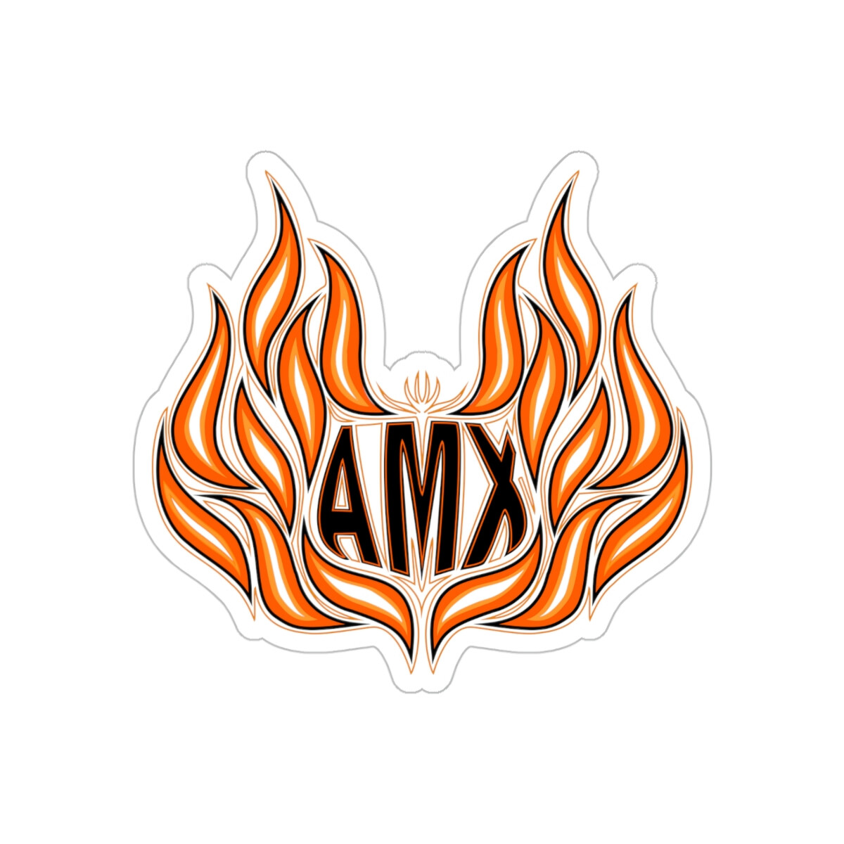 AMX Hood Style Clear Outdoor Rated Decal AMC