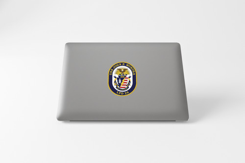 LPD-26 USS John P. Murtha Badge Sticker Decal San Antonio Class
