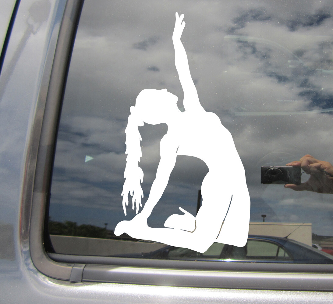 Contemporary Dancer Dance Girl Cars Laptop Bumper Vinyl Decal Sticker 10206