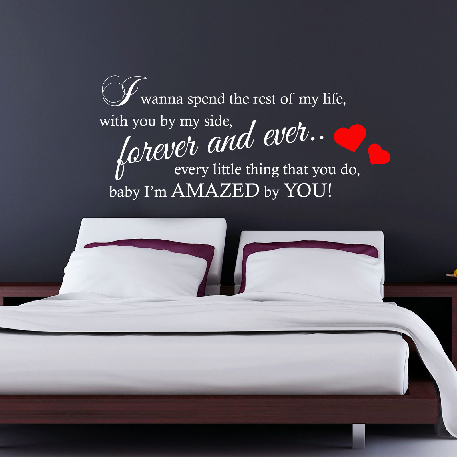 LONESTAR – AMAZED SONG LYRICS – WALL STICKER DECAL TRANSFER