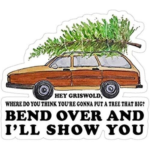 Family Vacation Clark Griswold Funny trendy Sticker movie cute nerd art pun cult