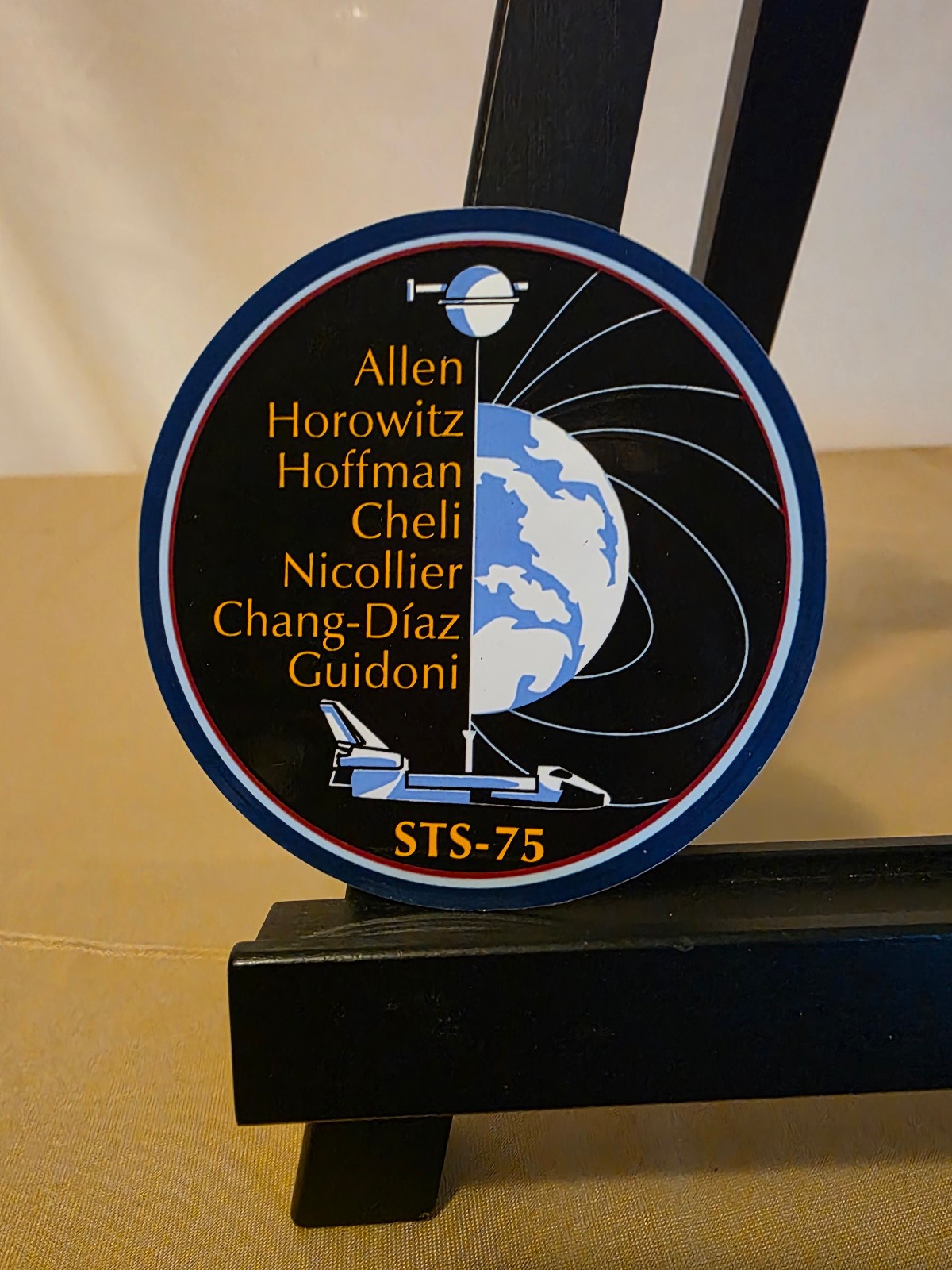 NASA STS-75 mission patch Sticker 3 1/2 inch