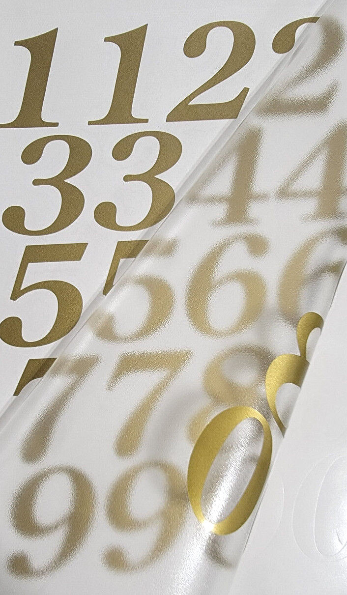 Mailbox Address Numbers Decal Sticker Window Door Wall Sign, CENTURY ITALIC
