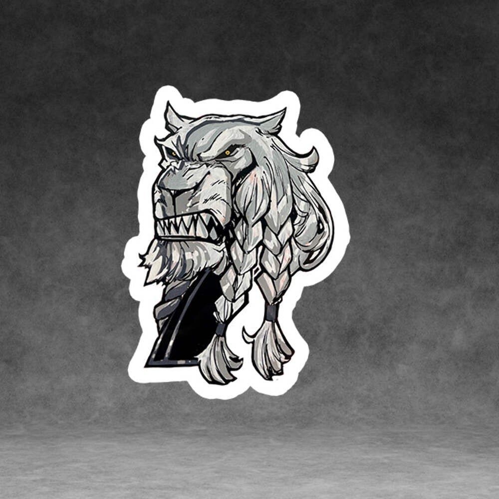 Battle Beast from Invincible 3" Sticker – Art by NATWA
