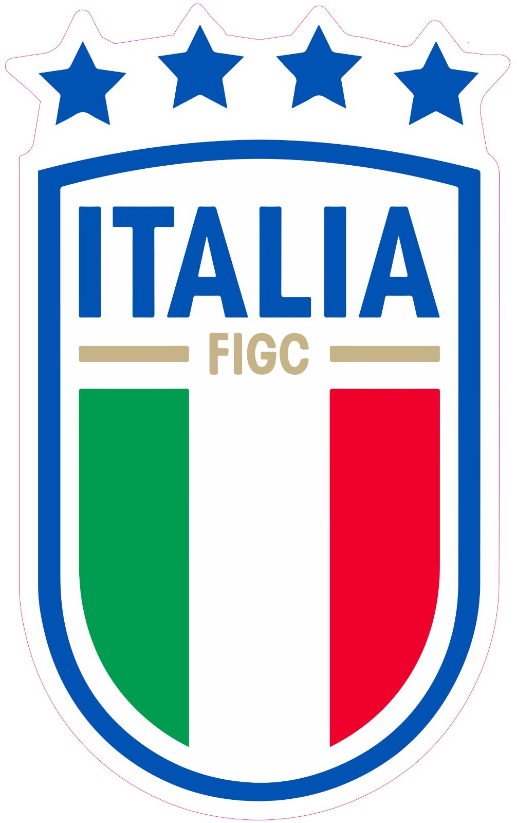 Italy National Soccer Team Vinyl Decal Sticker Car Truck Bumper Laptop Mug