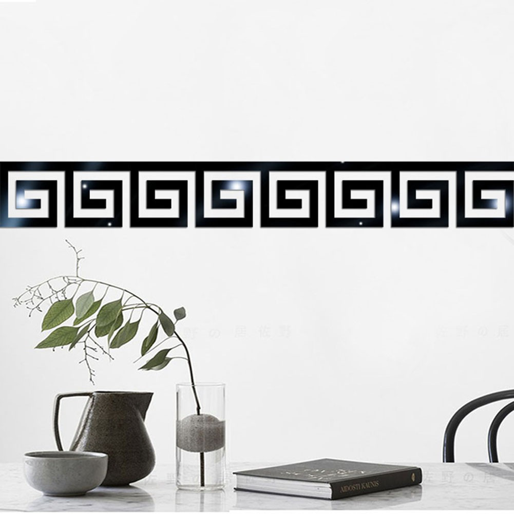 Contemporary For TV Background Wall Stickers for Stylish Home Decor Set of 10