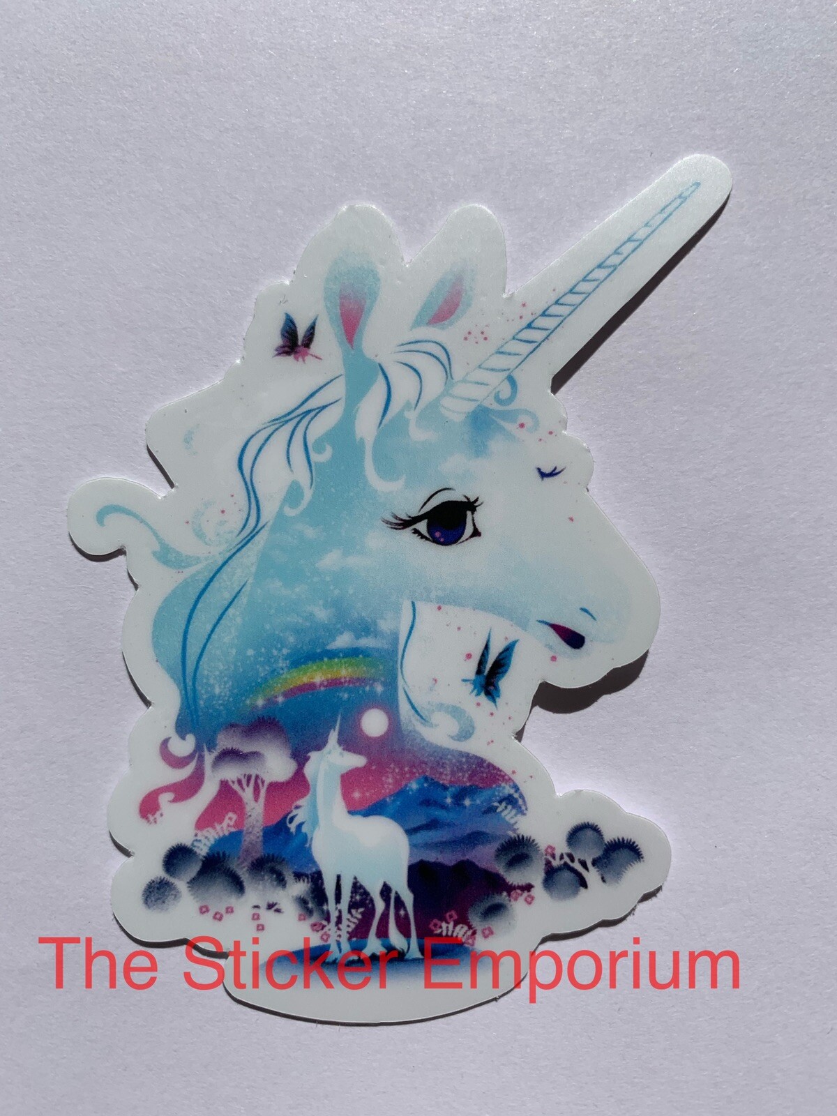 Last Unicorn Magical Rainbow Sticker ~ Water Bottle ~ Laptop Tumbler Vinyl Decal