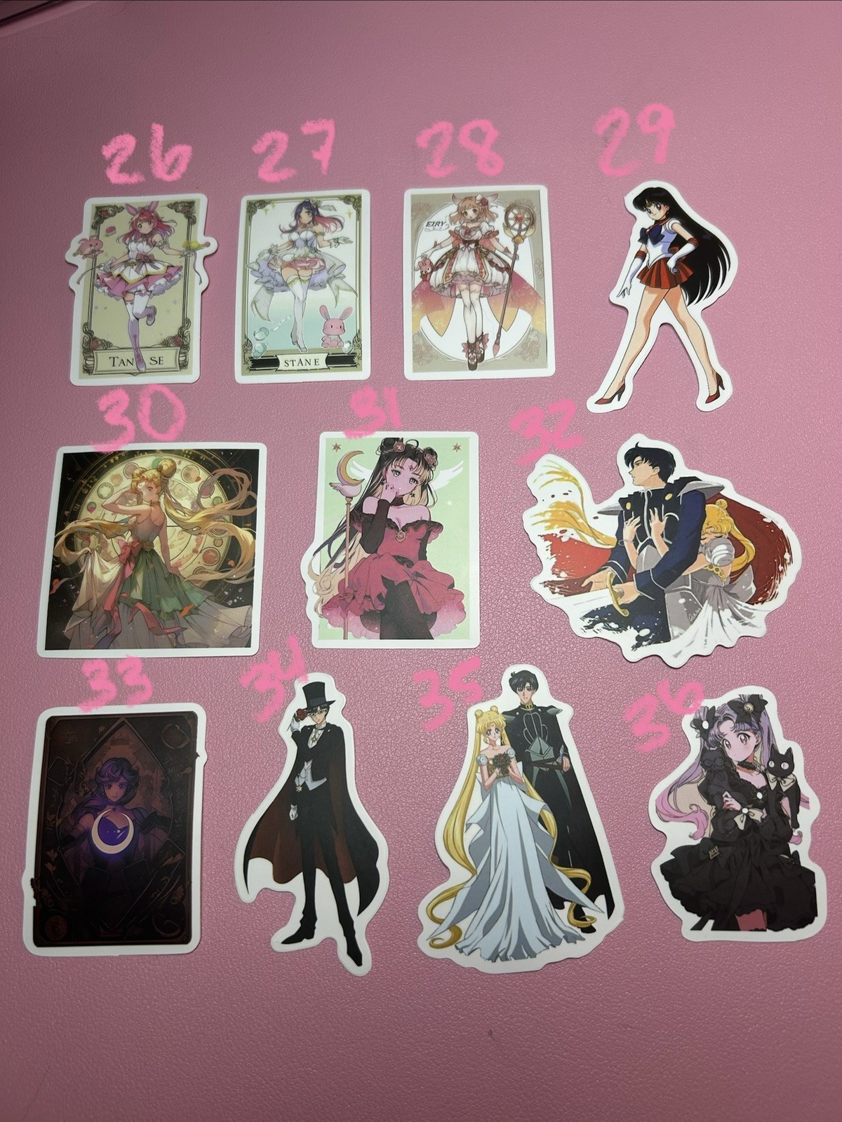 Sailor Moon And More Anime Stickers