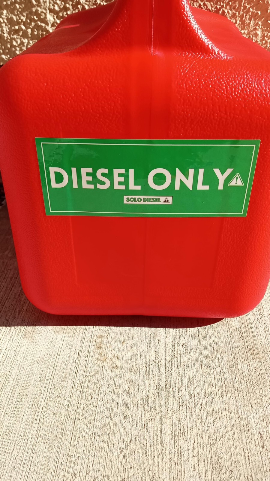 Vinyl Fuel Tank Labels, 20 Pack, 5"x2", Weatherproof, UV Resistant Stickers