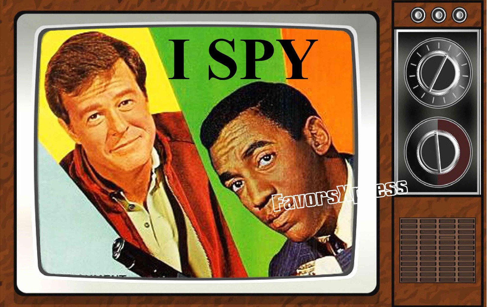 I Spy Classic TV Show PHOTO MAGNET 4 X 2.5 INCHES