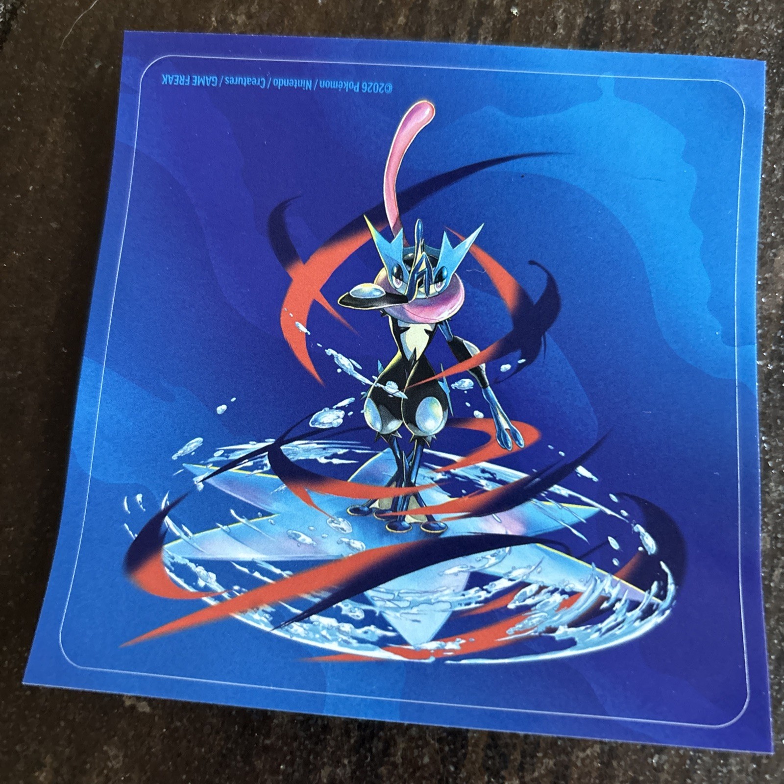 Pokemon TCG Mega Evolutions Mega Reusable Sticker