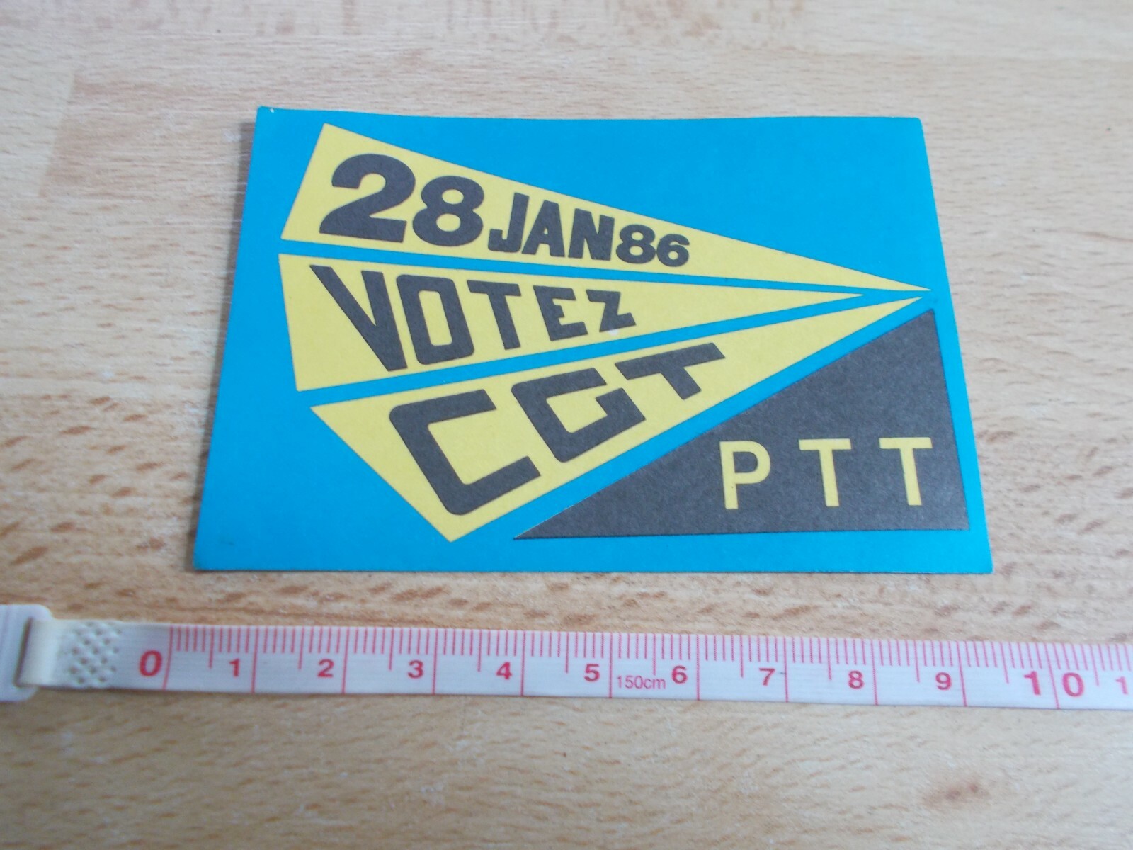 Sticker Vote SGC Ptt 1986