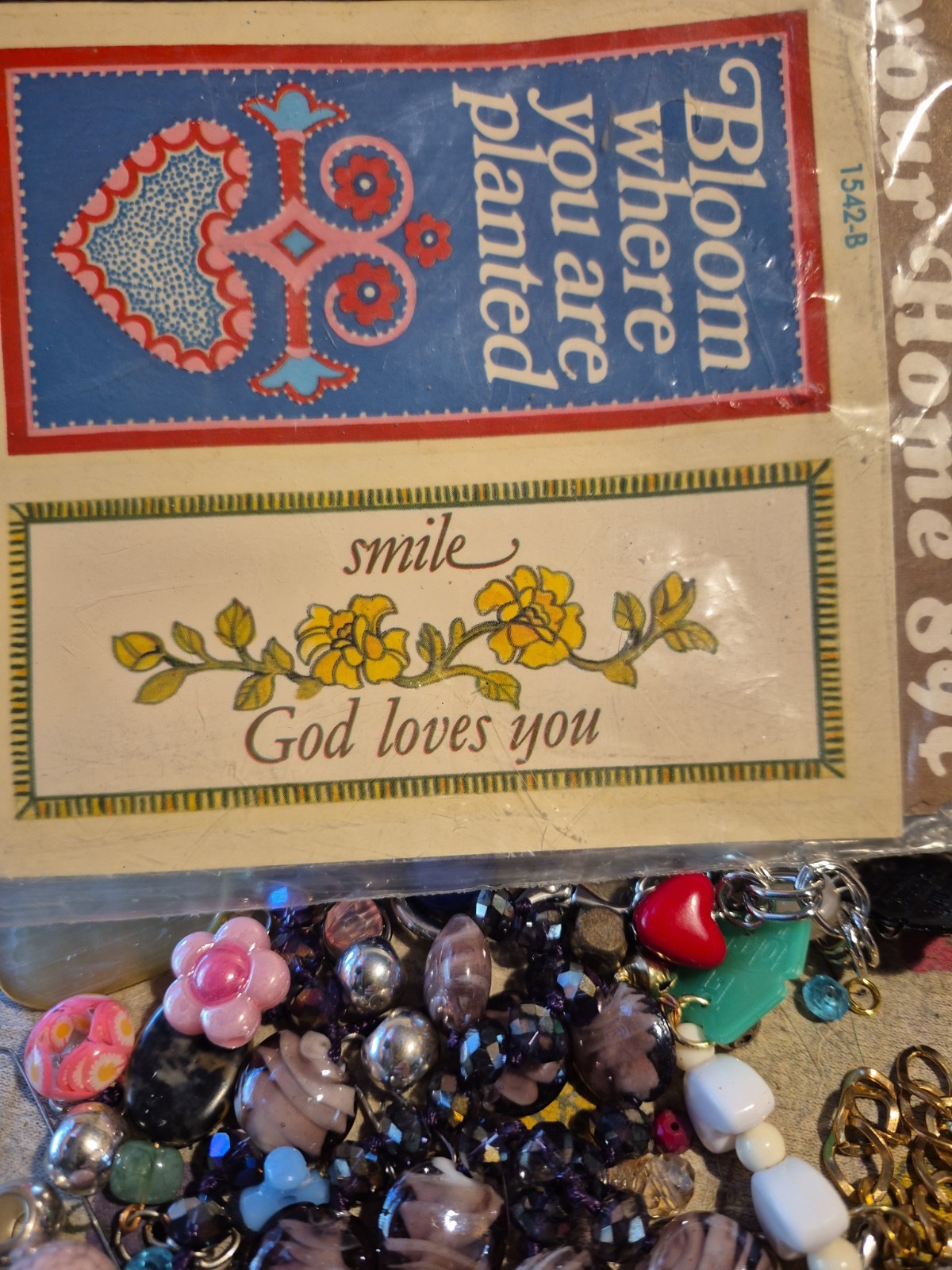 Vintage 1970's Decals Sayings Inspirational Religious Retro