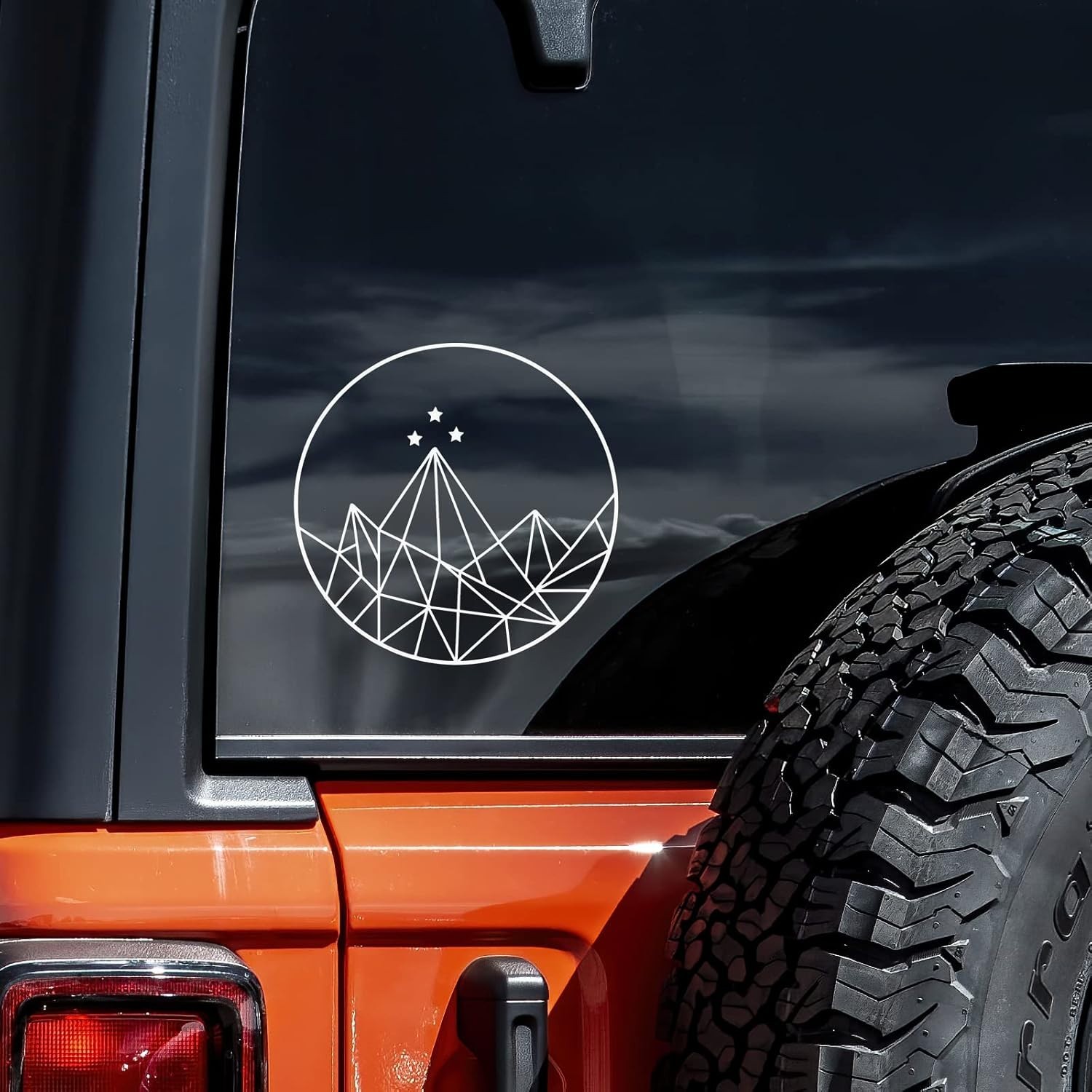 Waterproof ACOTAR Mountain Decal for Vehicles & Windows | 5.5" Vinyl Sticker