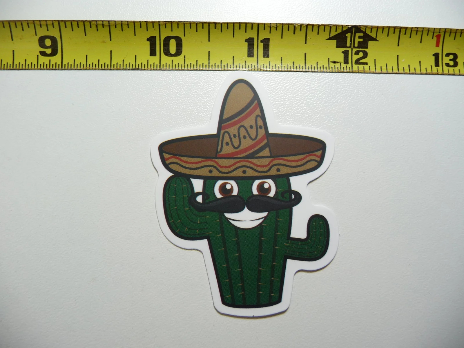 MEXICAN FOOD TEETH SMILE CACTUS PLANT SMALL STICKER DECAL MEXICO SOUTHWESTERN