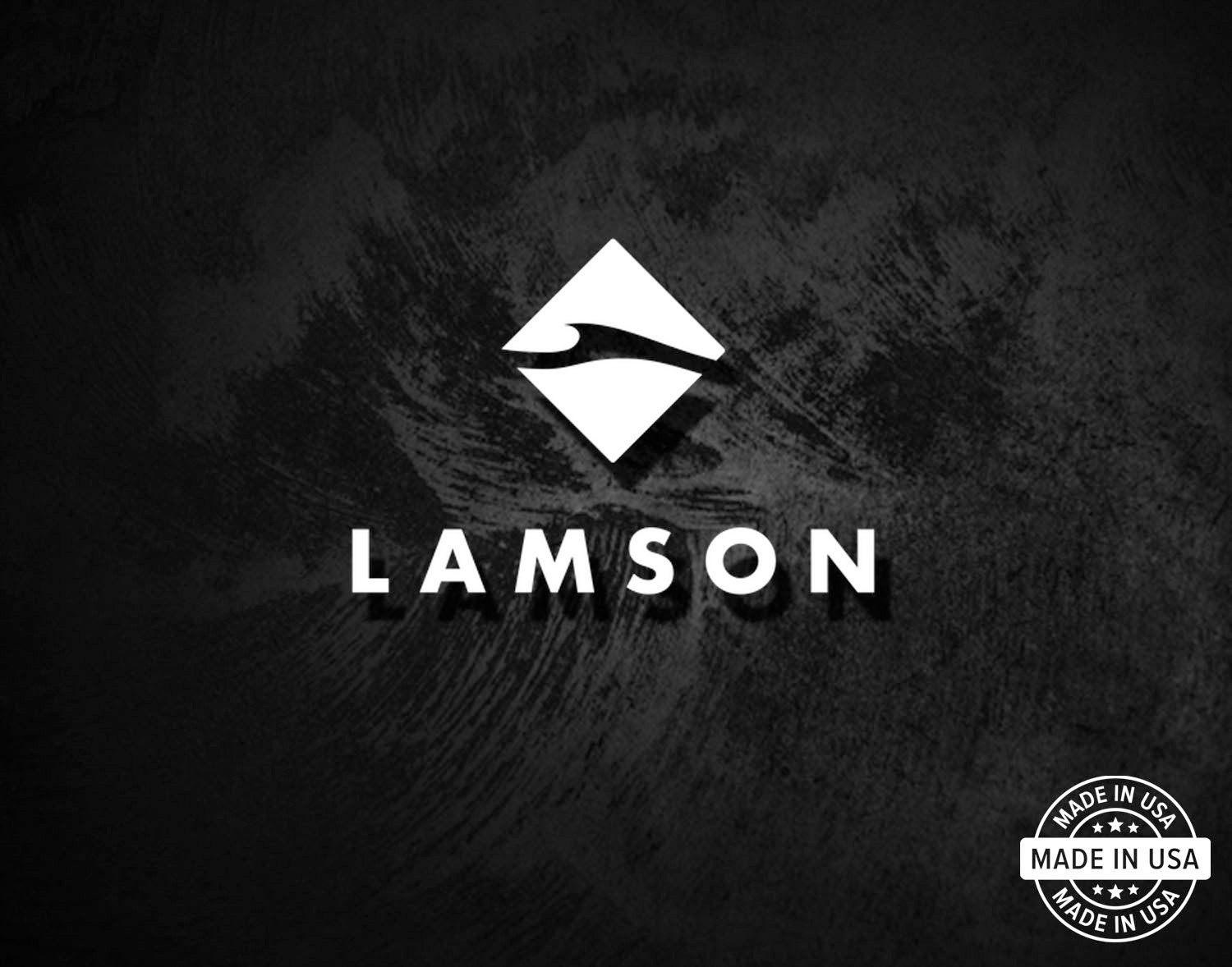 Lamson Fly Fishing Logo Decal, Vinyl Die Cut Sticker, 100% Made In USA
