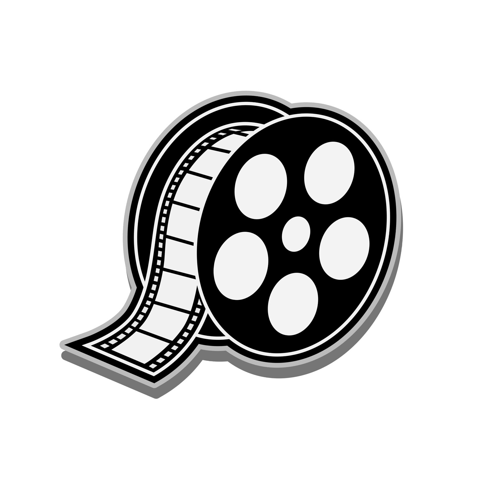 Movie Reel Cinema Film Wall Sticker Decor Car Vinyl Decal Living Room Real