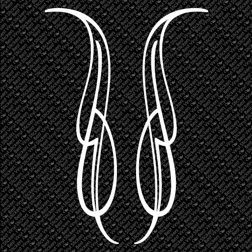 PINSTRIPE SET CHOPPER BIKE FENDER TANK CAR WINDOW VINYL DECAL STICKER (PS-28)