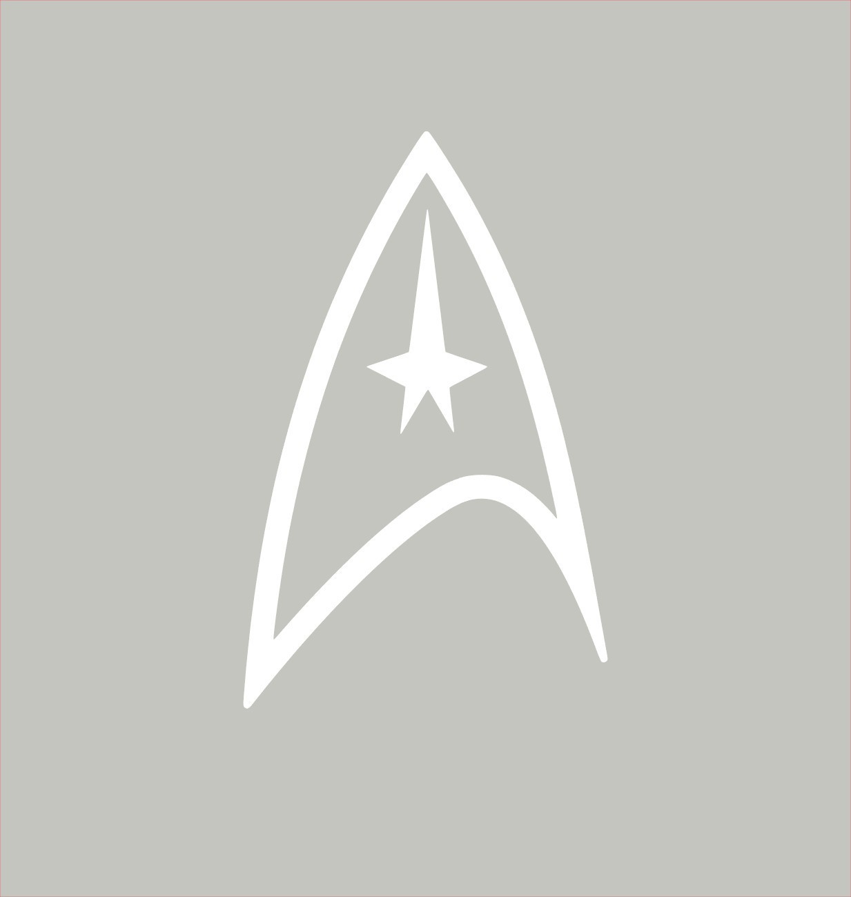 2 STAR TREK COMMUNICATOR Decals 4"x2.5" car truck Sticker Choose color BOGO