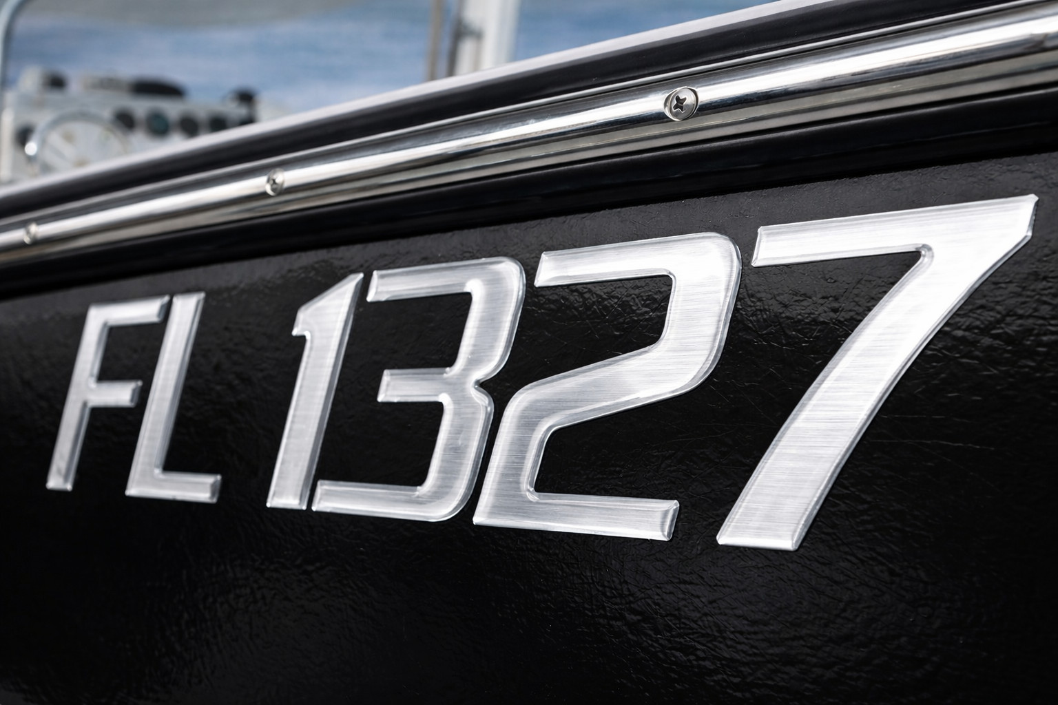 Boat Registration Numbers and Letters – Raised Domed Marine Decals for Boats