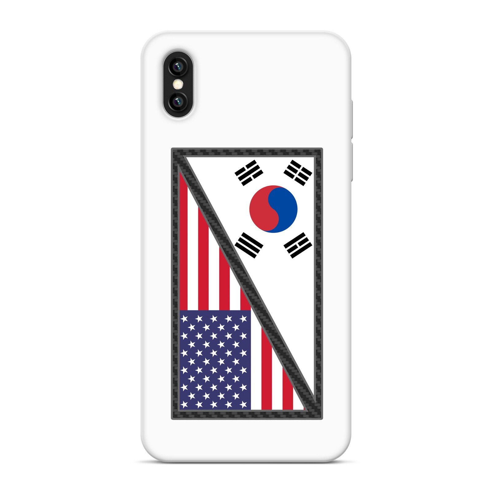 Korean American Sticker KDM Decal Car South Korea Flag USA US America Country