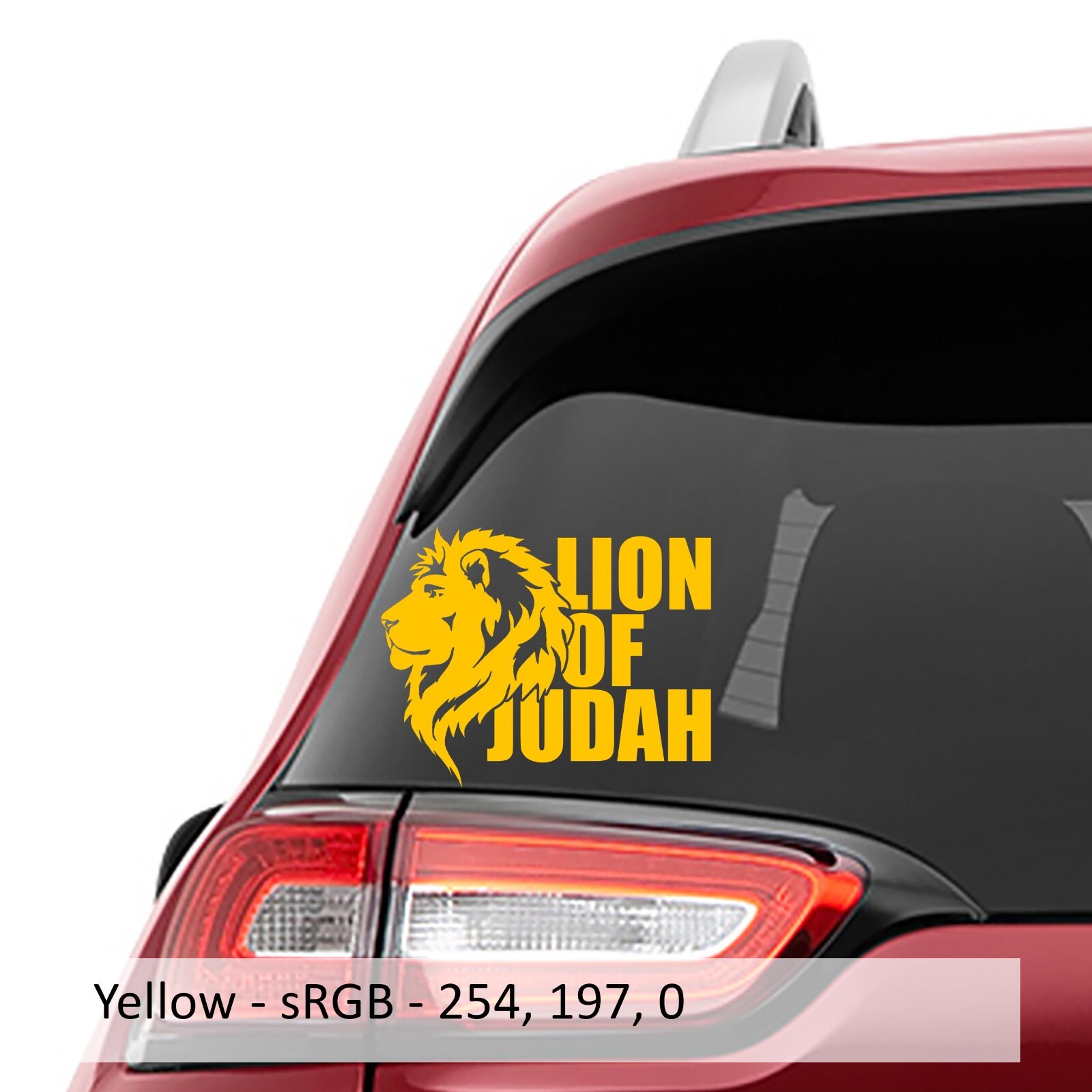 Lion of Judah Vinyl Collectible Decal Sticker
