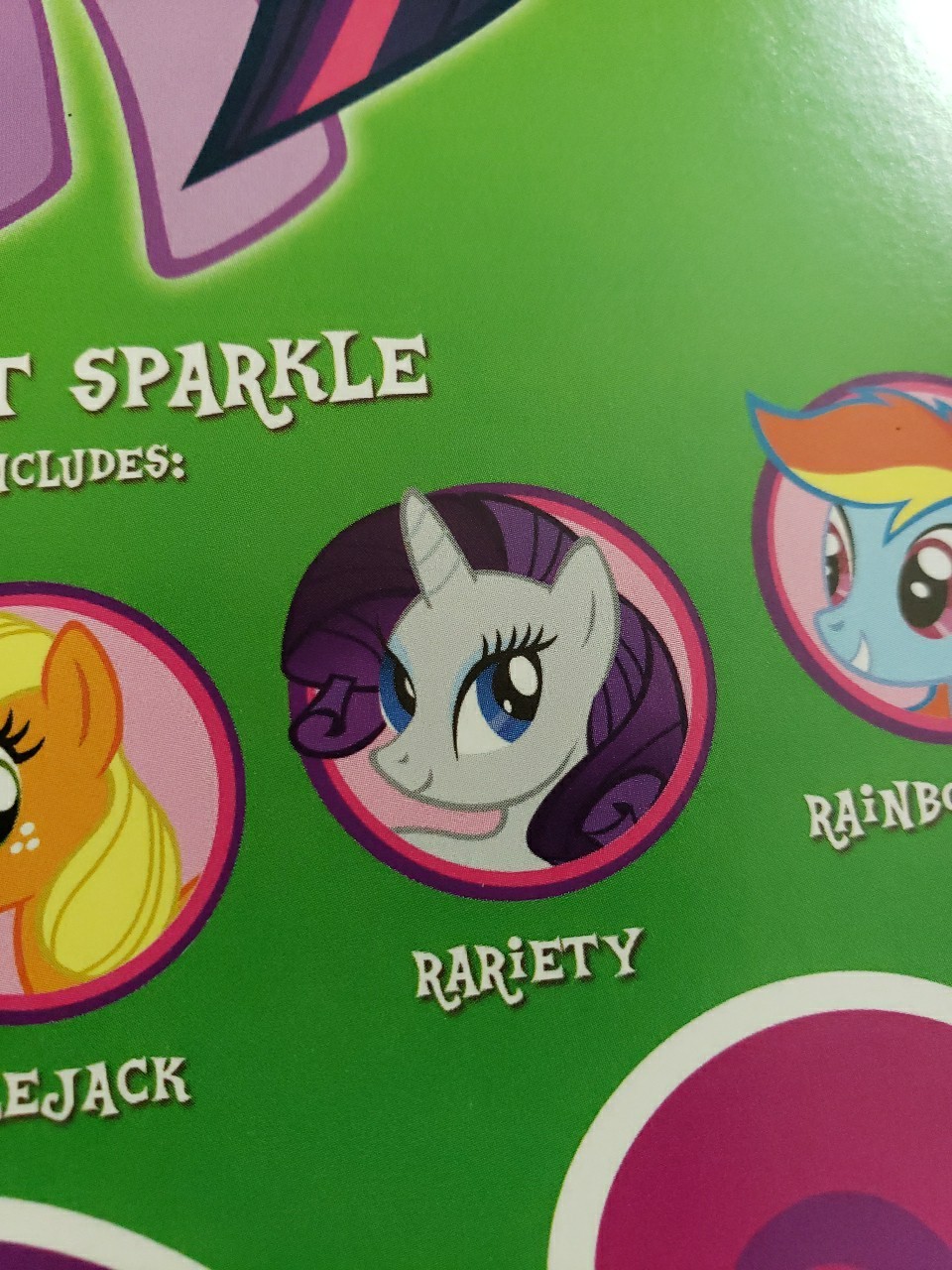 Fathead My Little Pony Decal 6 Removable Vinyl Stickers – NEW