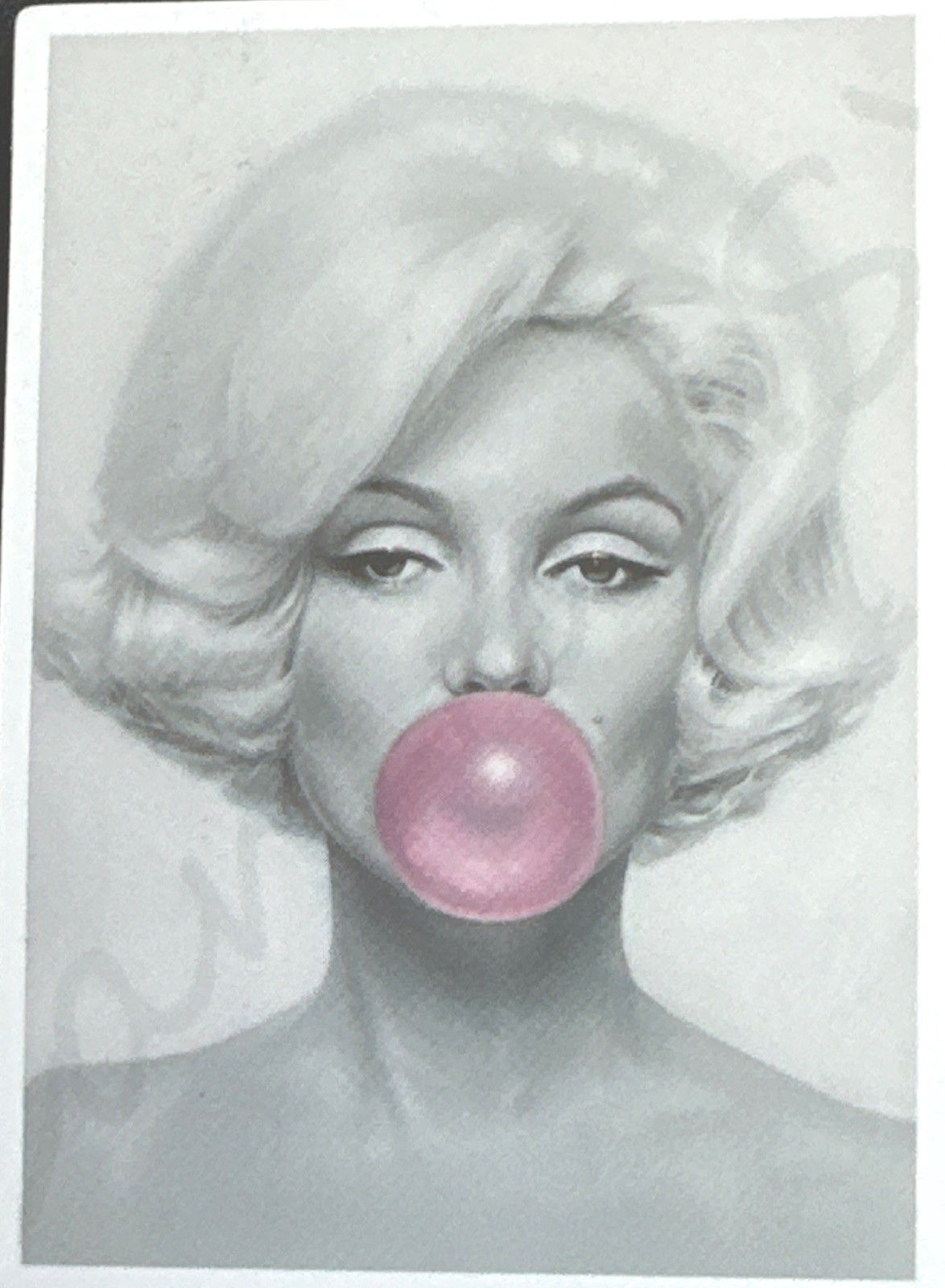 MARILYN MONROE STICKER✨💋🍬🌸🍬💋✨2 3/4” X 2”✨Bubblegum✨SEXY & Beautiful✨🩷💫