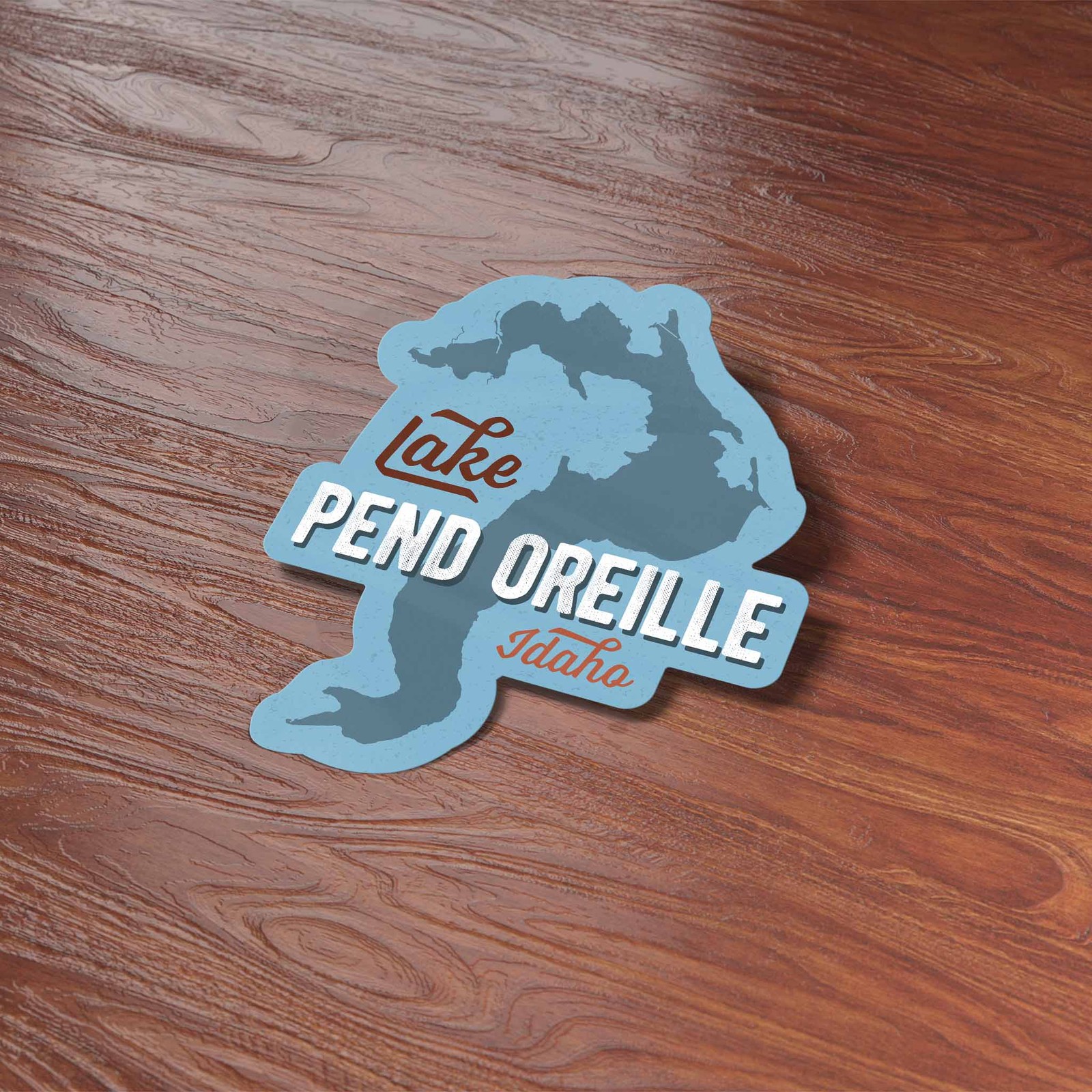 Lake Pend Oreille Sticker – Cool Idaho Decals for Laptop & Water Bottle