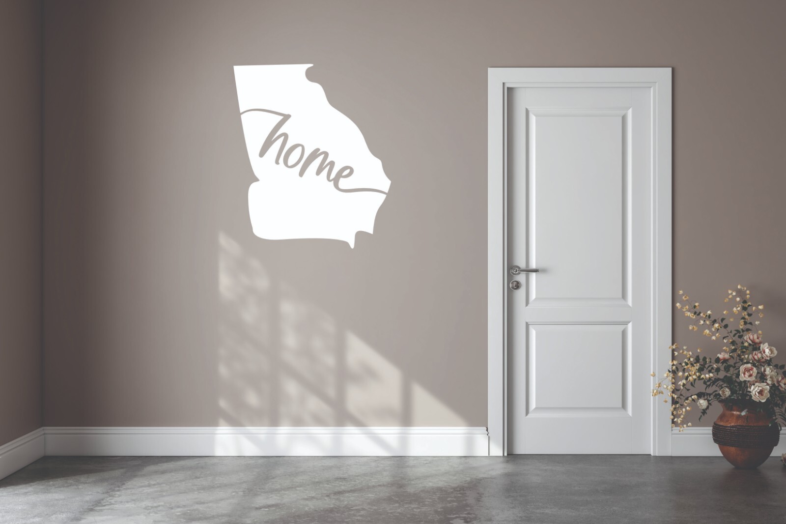 Georgia Home Die Cut Vinyl Decal Transfer Sticker -Home State Decals- 35+ Colors