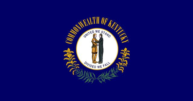 Kentucky Flag Vinyl Decal / Sticker ** 5 Sizes **