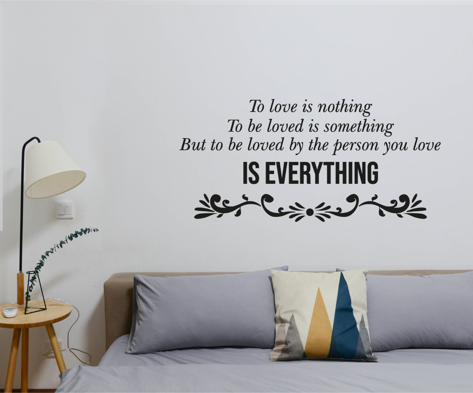Adhesive Bedroom Living Room Love Quotes Design Vinyl Home Wall Lettering Decal