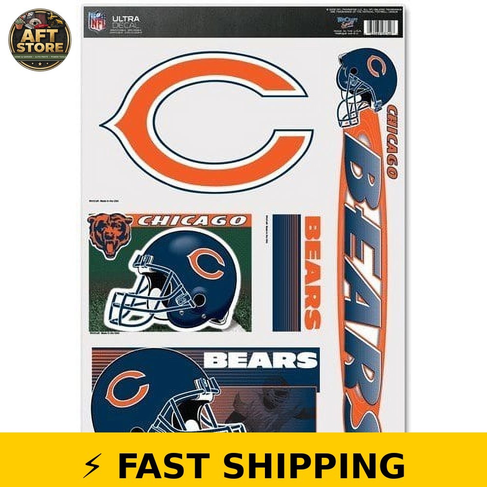 Chicago Bears Decal 11×17 Ultra